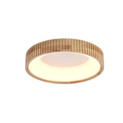Brilagi - LED-plafondlamp FALCON WOOD MODERN LED/30W/230V 3000/4000/6000K Ø 45 cm hout
