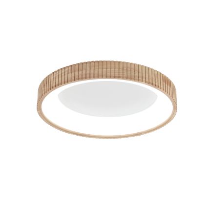 Brilagi - LED plafondlamp FALCON WOOD MODERN LED/40W/230V 3000/4000/6000K Ø 60 cm hout