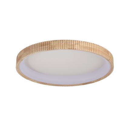 Brilagi - LED plafondlamp FALCON WOOD MODERN LED/60W/230V 3000/4000/6000K Ø 80 cm hout