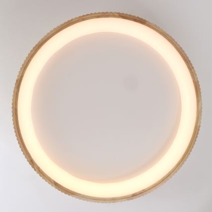 Brilagi - LED plafondlamp FALCON WOOD MODERN LED/60W/230V 3000/4000/6000K Ø 80 cm hout