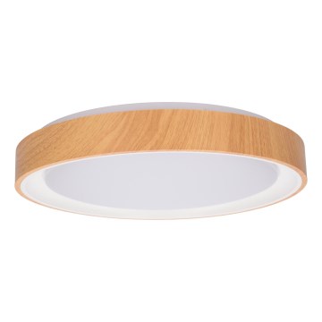 Brilagi - LED plafondlamp FLOCO LED/24W/230V Ø 30 cm houtdecor/wit