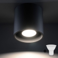 Brilagi -  LED Plafondlamp FRIDA 1xGU10/7W/230V zwart