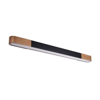 BRILAGI - LED plafondlamp GARDALINE LED/100W/230V 120 cm eiken/zwart
