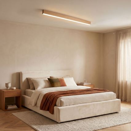 BRILAGI - LED plafondlamp GARDALINE LED/108W/230V 120 cm eik
