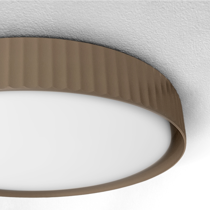Brilagi - LED plafondlamp LUCIA LED/24W/230V Ø 31 cm bruin