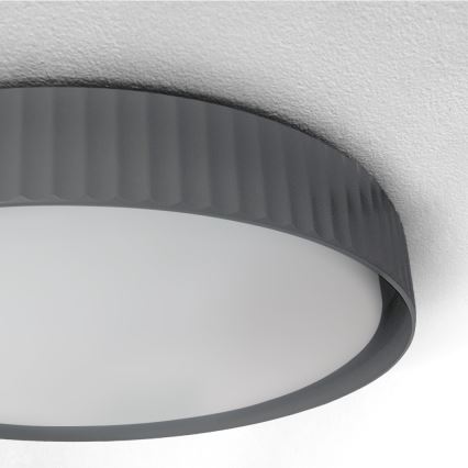 Brilagi - LED-plafondlamp LUCIA LED/24W/230V Ø 31 cm grijs