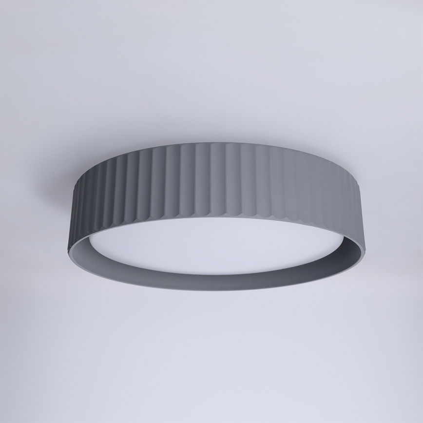 Brilagi - LED-plafondlamp LUCIA LED/24W/230V Ø 31 cm grijs