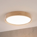 Brilagi - LED-plafondlamp MANAROLA PLAIN LED/24W/230V 4000K Ø 41 cm eiken