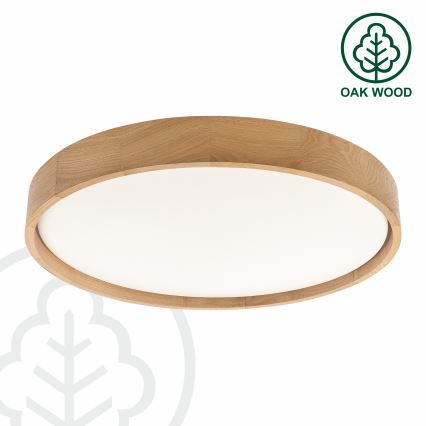 Brilagi - LED plafondlamp MANAROLA PLAIN LED/36W/230V 3000K Ø 48 cm eik