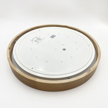 Brilagi - LED plafondlamp MANAROLA PLAIN LED/36W/230V 3000K Ø 48 cm eik