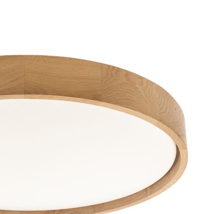 Brilagi - LED plafondlamp MANAROLA PLAIN LED/36W/230V 3000K Ø 48 cm eik