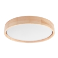 Brilagi - LED Plafondlamp MANAROLA SIMPLE LED/24W/230V 3000K dennenhout Ø 41 cm