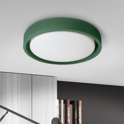 Brilagi - LED-plafondlamp MATTEO LED/24W/230V Ø 31 cm groen