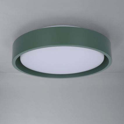 Brilagi - LED-plafondlamp MATTEO LED/24W/230V Ø 31 cm groen