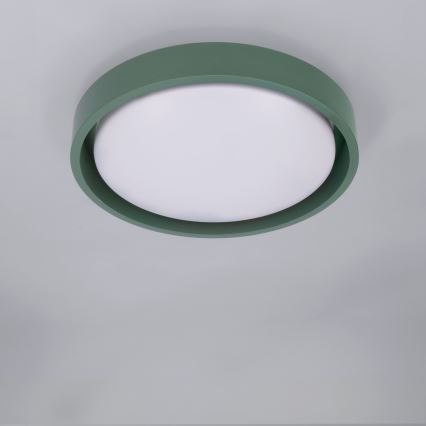 Brilagi - LED-plafondlamp MATTEO LED/24W/230V Ø 31 cm groen
