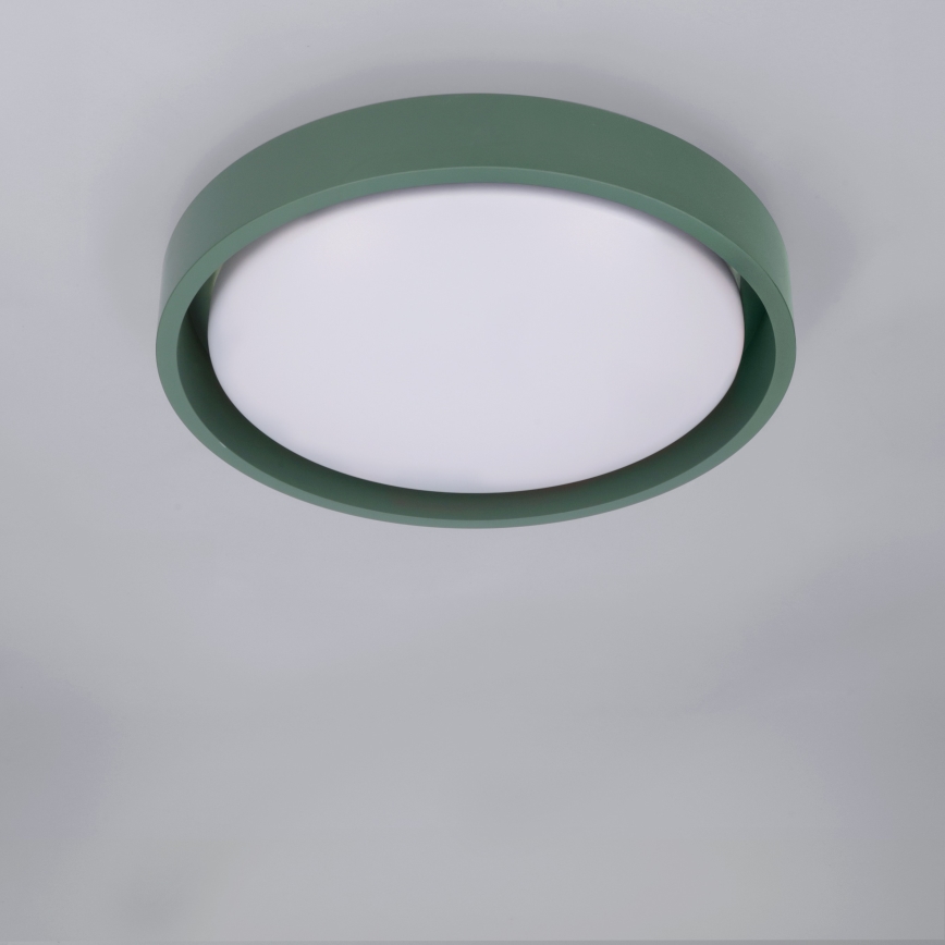 Brilagi - LED-plafondlamp MATTEO LED/24W/230V Ø 31 cm groen