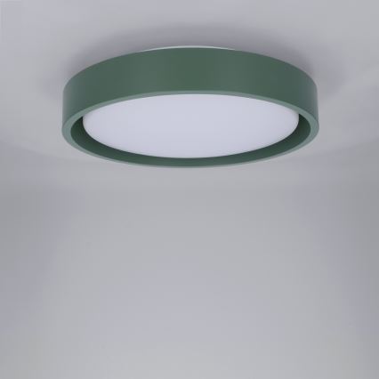 Brilagi - LED-plafondlamp MATTEO LED/24W/230V Ø 31 cm groen