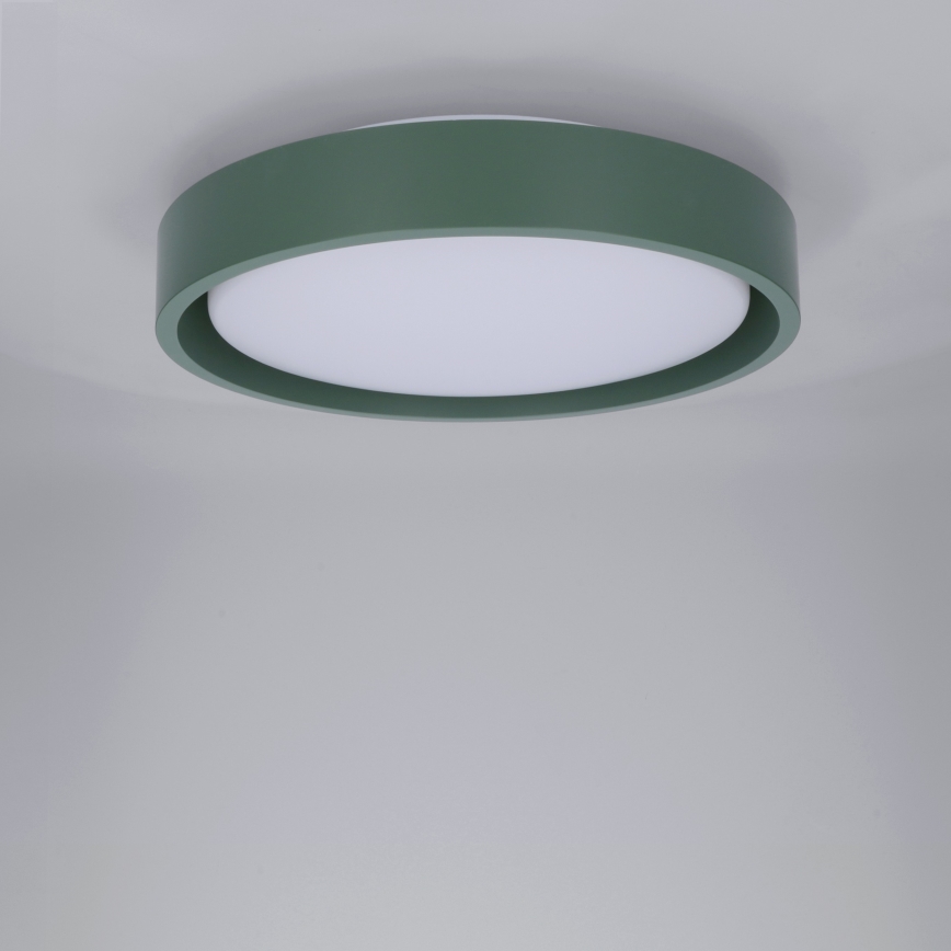 Brilagi - LED-plafondlamp MATTEO LED/24W/230V Ø 31 cm groen