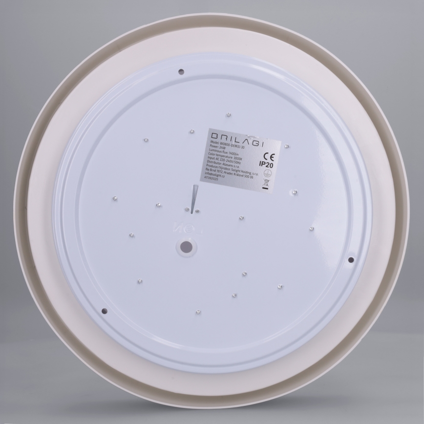 Brilagi - LED-plafondlamp MATTEO LED/24W/230V Ø 31 cm groen