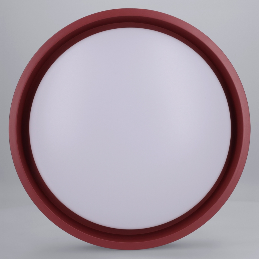 Brilagi - LED plafondlamp MATTEO LED/24W/230V Ø 31 cm rood