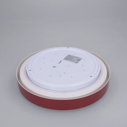 Brilagi - LED plafondlamp MATTEO LED/24W/230V Ø 31 cm rood