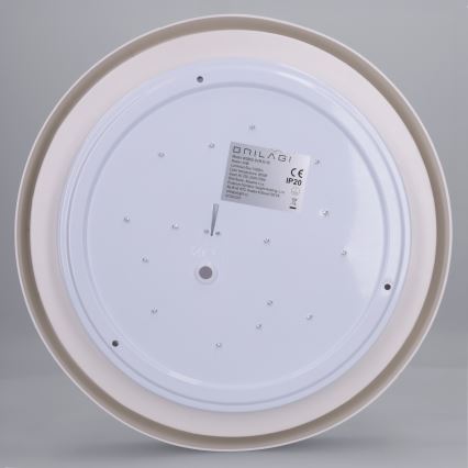 Brilagi - LED-plafondlamp MATTEO LED/24W/230V Ø 31 cm taupe