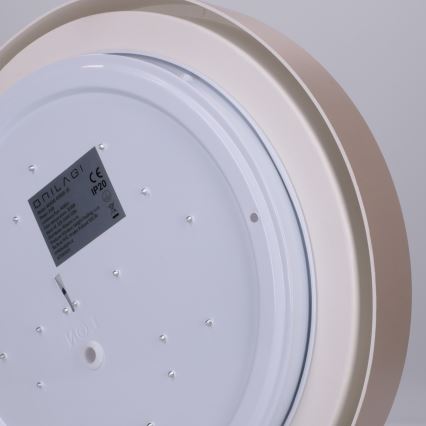 Brilagi - LED-plafondlamp MATTEO LED/24W/230V Ø 31 cm taupe