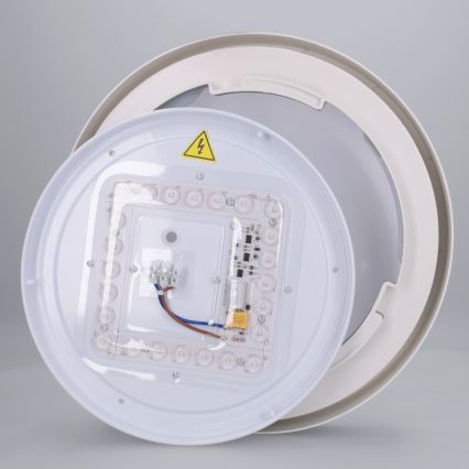 Brilagi - LED-plafondlamp MATTEO LED/24W/230V Ø 31 cm taupe
