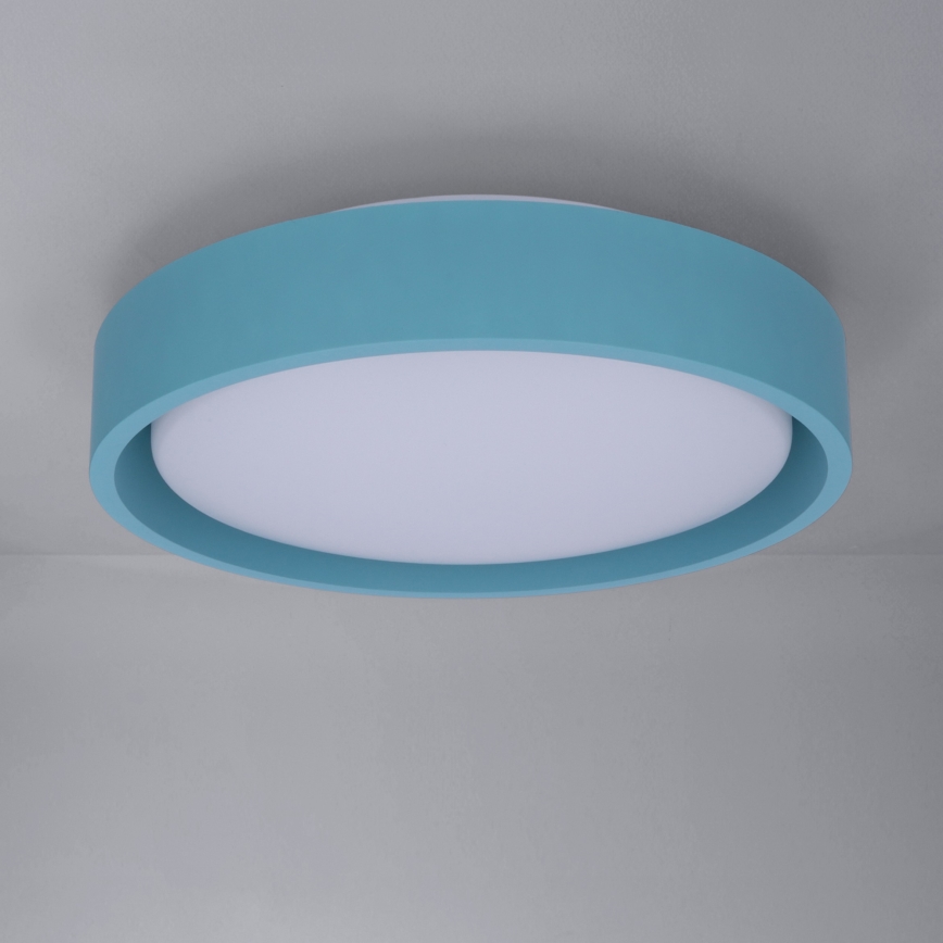 Brilagi - LED-plafondlamp MATTEO LED/24W/230V Ø 31 cm turkoois