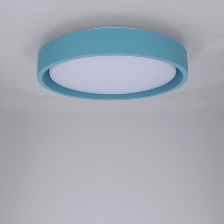 Brilagi - LED-plafondlamp MATTEO LED/24W/230V Ø 31 cm turkoois