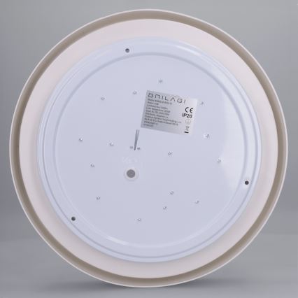 Brilagi - LED-plafondlamp MATTEO LED/24W/230V Ø 31 cm turkoois