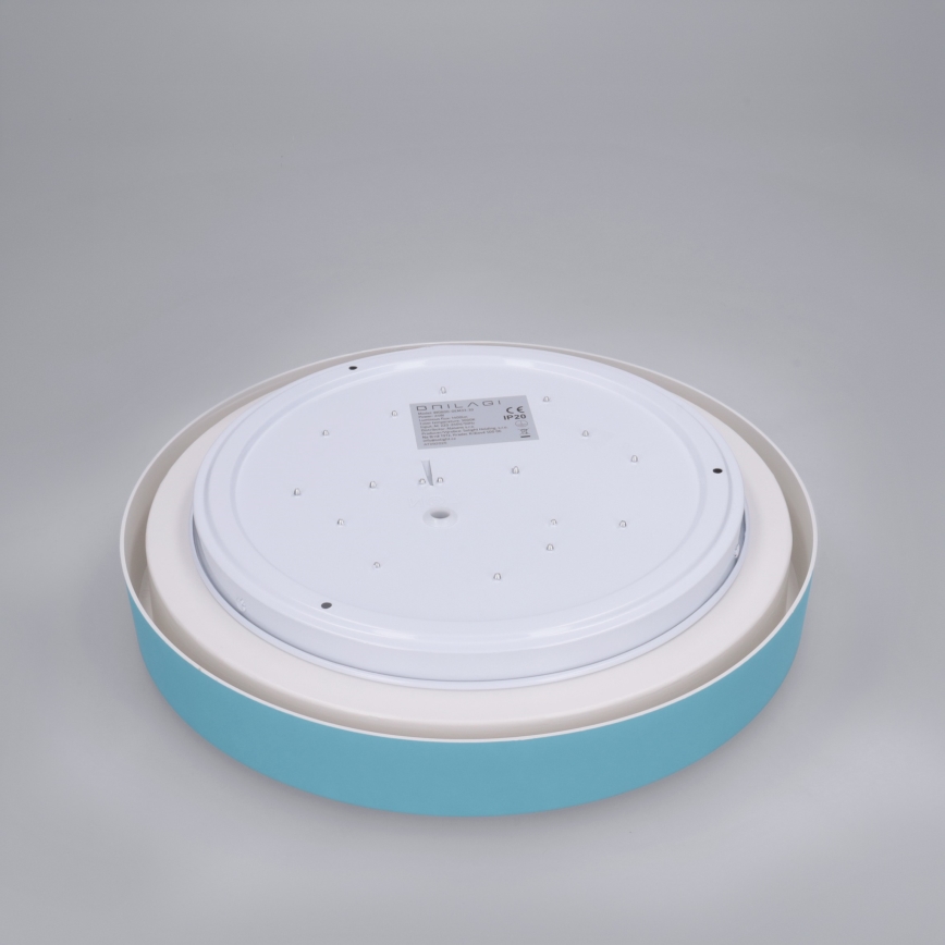 Brilagi - LED-plafondlamp MATTEO LED/24W/230V Ø 31 cm turkoois