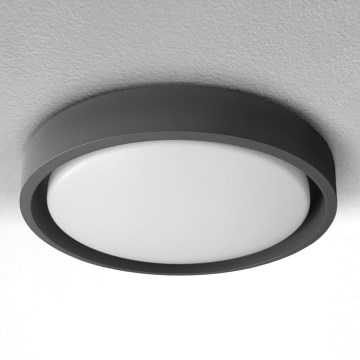 Brilagi - LED-plafondlamp MATTEO LED/24W/230V Ø 31 cm zwart