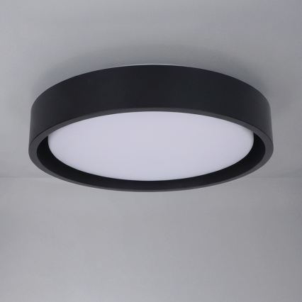 Brilagi - LED-plafondlamp MATTEO LED/24W/230V Ø 31 cm zwart