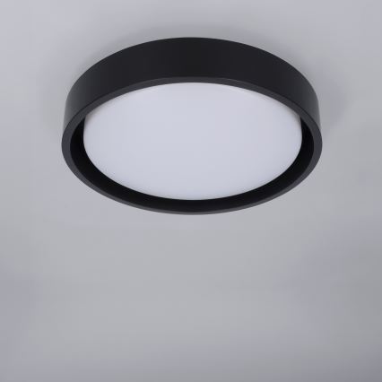 Brilagi - LED-plafondlamp MATTEO LED/24W/230V Ø 31 cm zwart
