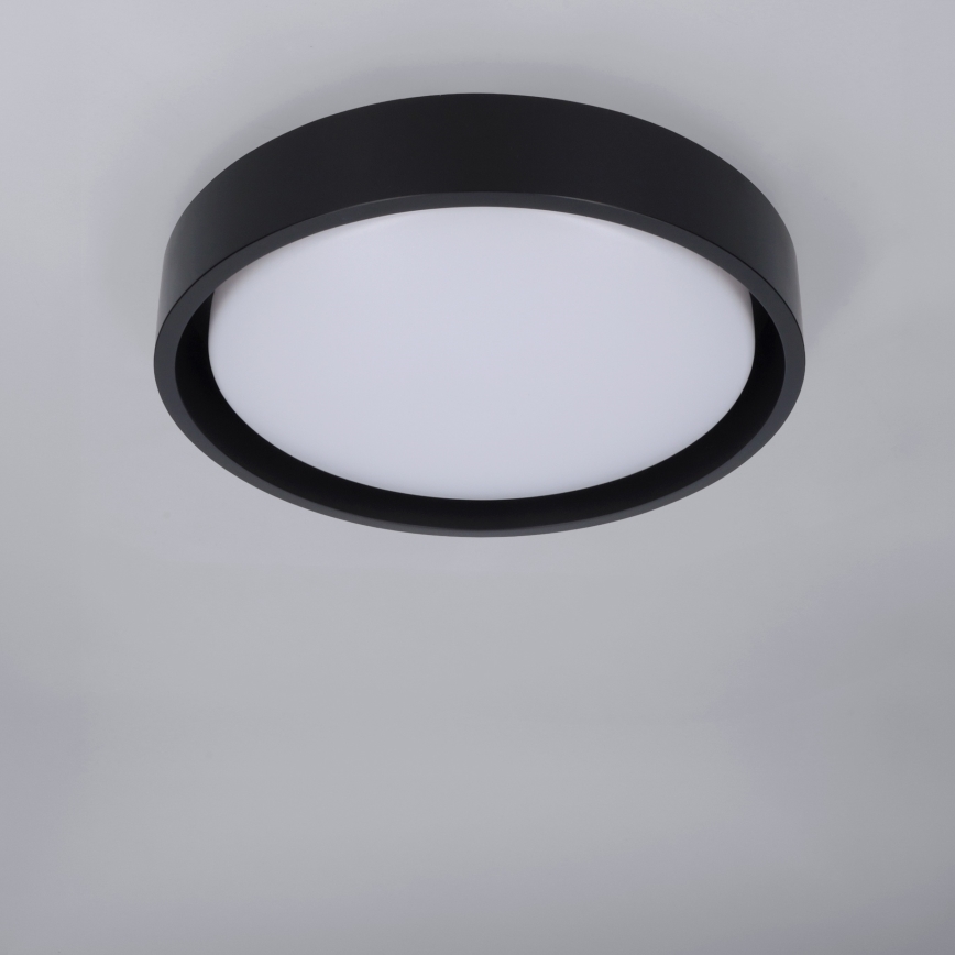 Brilagi - LED-plafondlamp MATTEO LED/24W/230V Ø 31 cm zwart