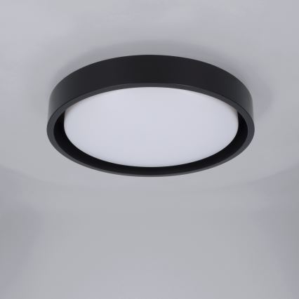 Brilagi - LED-plafondlamp MATTEO LED/24W/230V Ø 31 cm zwart