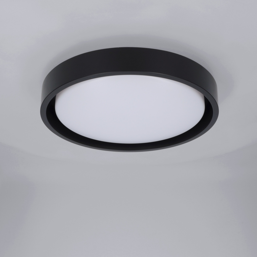 Brilagi - LED-plafondlamp MATTEO LED/24W/230V Ø 31 cm zwart