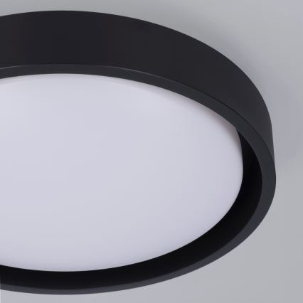 Brilagi - LED-plafondlamp MATTEO LED/24W/230V Ø 31 cm zwart