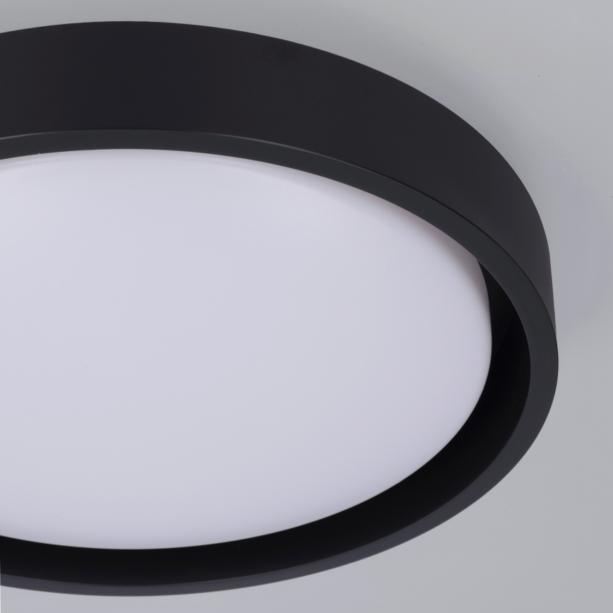 Brilagi - LED-plafondlamp MATTEO LED/24W/230V Ø 31 cm zwart