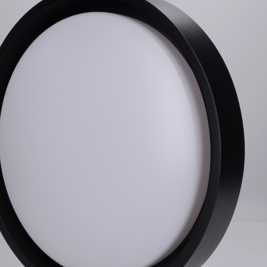 Brilagi - LED-plafondlamp MATTEO LED/24W/230V Ø 31 cm zwart