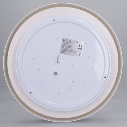 Brilagi - LED-plafondlamp MATTEO LED/24W/230V Ø 31 cm zwart