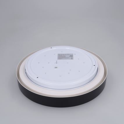 Brilagi - LED-plafondlamp MATTEO LED/24W/230V Ø 31 cm zwart