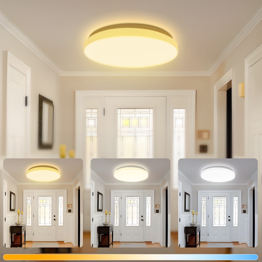 Brilagi - LED-plafondlamp MILKY WAY LED/24W/230V 3000/4000/6500K Ø 38 cm