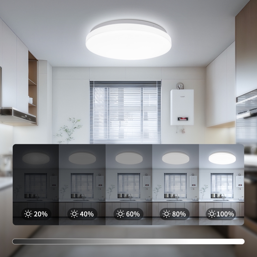 Brilagi - LED-plafondlamp MILKY WAY LED/24W/230V 3000/4000/6500K Ø 38 cm