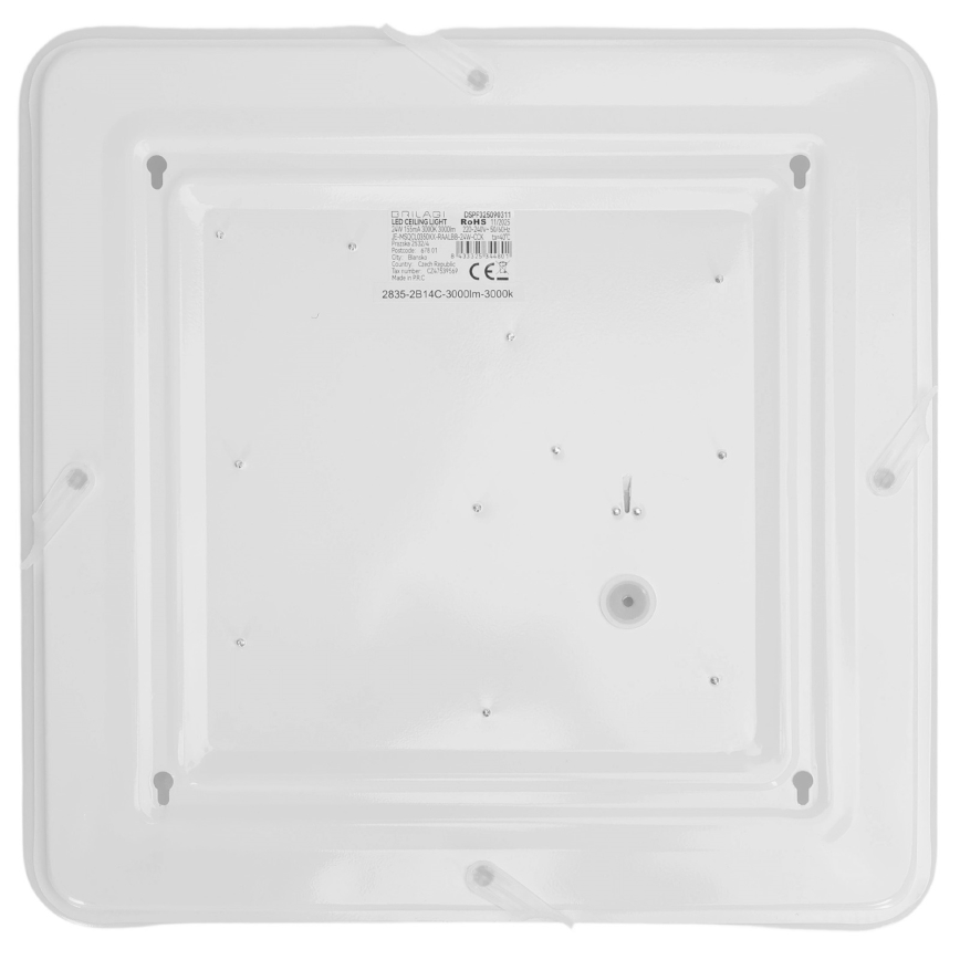 Brilagi - LED plafondlamp MILKY WAY LED/24W/230V 3000K 37x37 cm