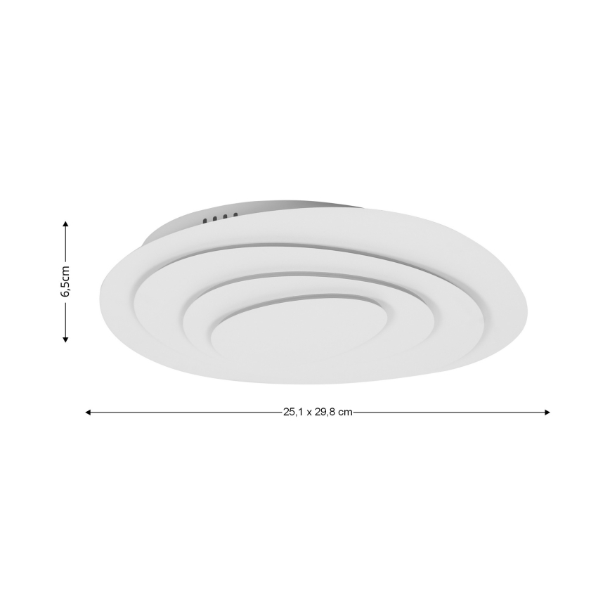 Brilagi - LED plafondlamp MODERN MINI LED/28W/230V 3000/4500/6000K 29,8x25,1 cm