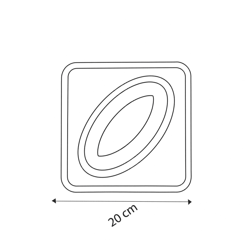 Brilagi - LED plafondlamp MODERN MINI LED/32W/230V 3000/4000/6000K