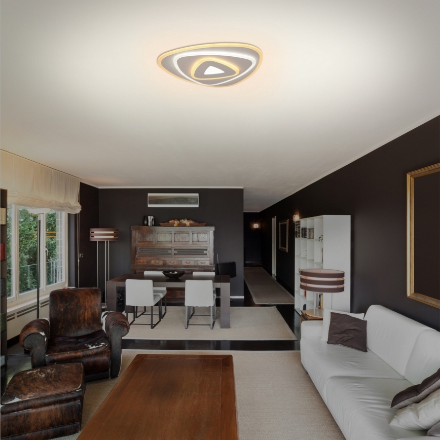 Brilagi - Dimbare LED-plafondlamp MODERN MINI LED/45W/230V 3000-6000K 30x30 cm + afstandsbediening