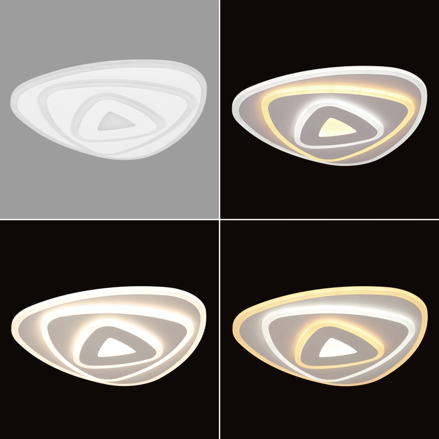 Brilagi - Dimbare LED-plafondlamp MODERN MINI LED/45W/230V 3000-6000K 30x30 cm + afstandsbediening